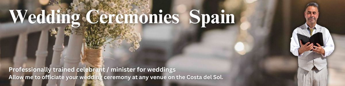 Wedding ceremonies spain