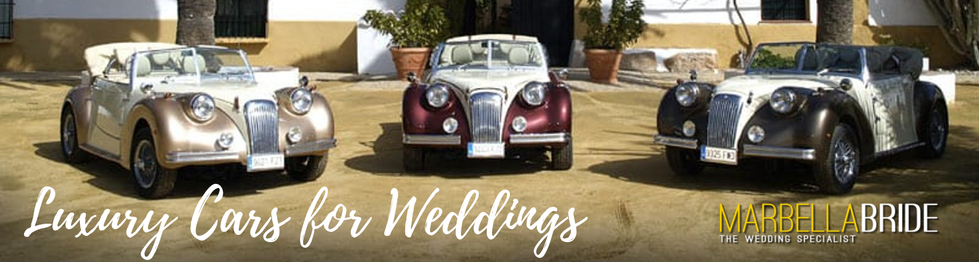 Luxury wedding cars Marbella 