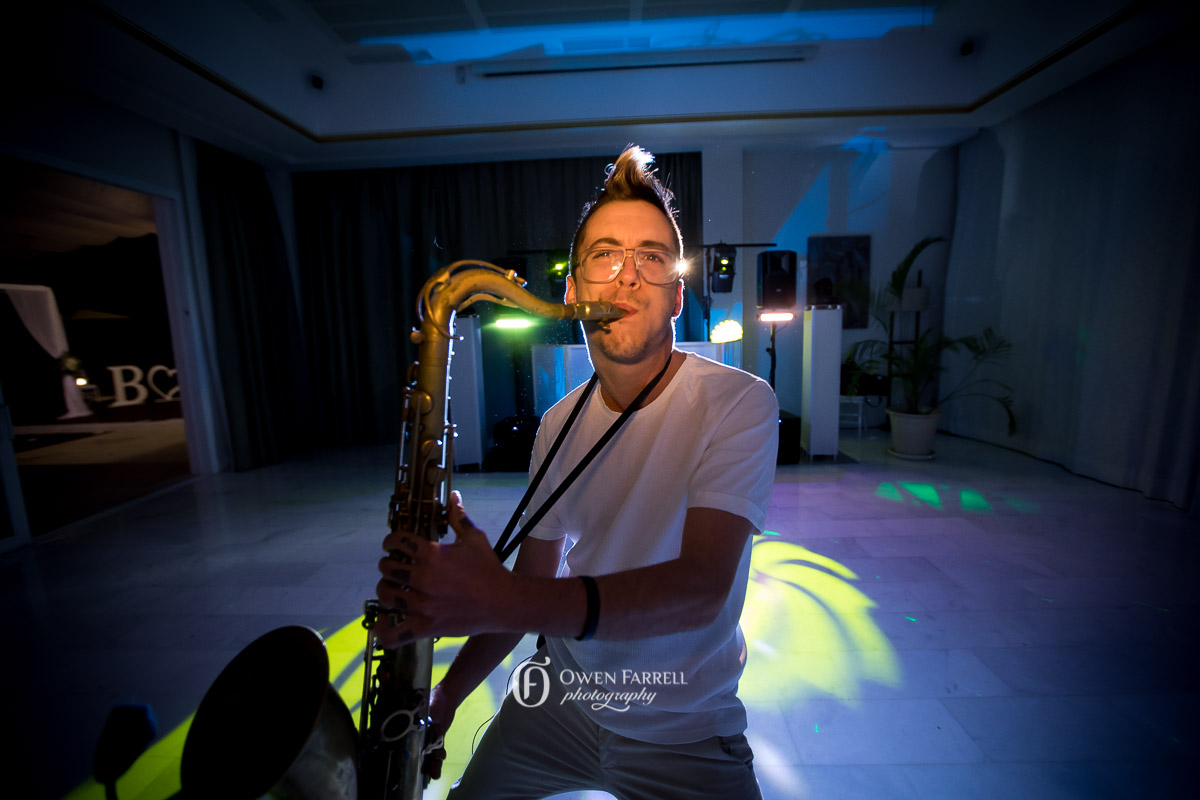 Best Sax player in Marbella