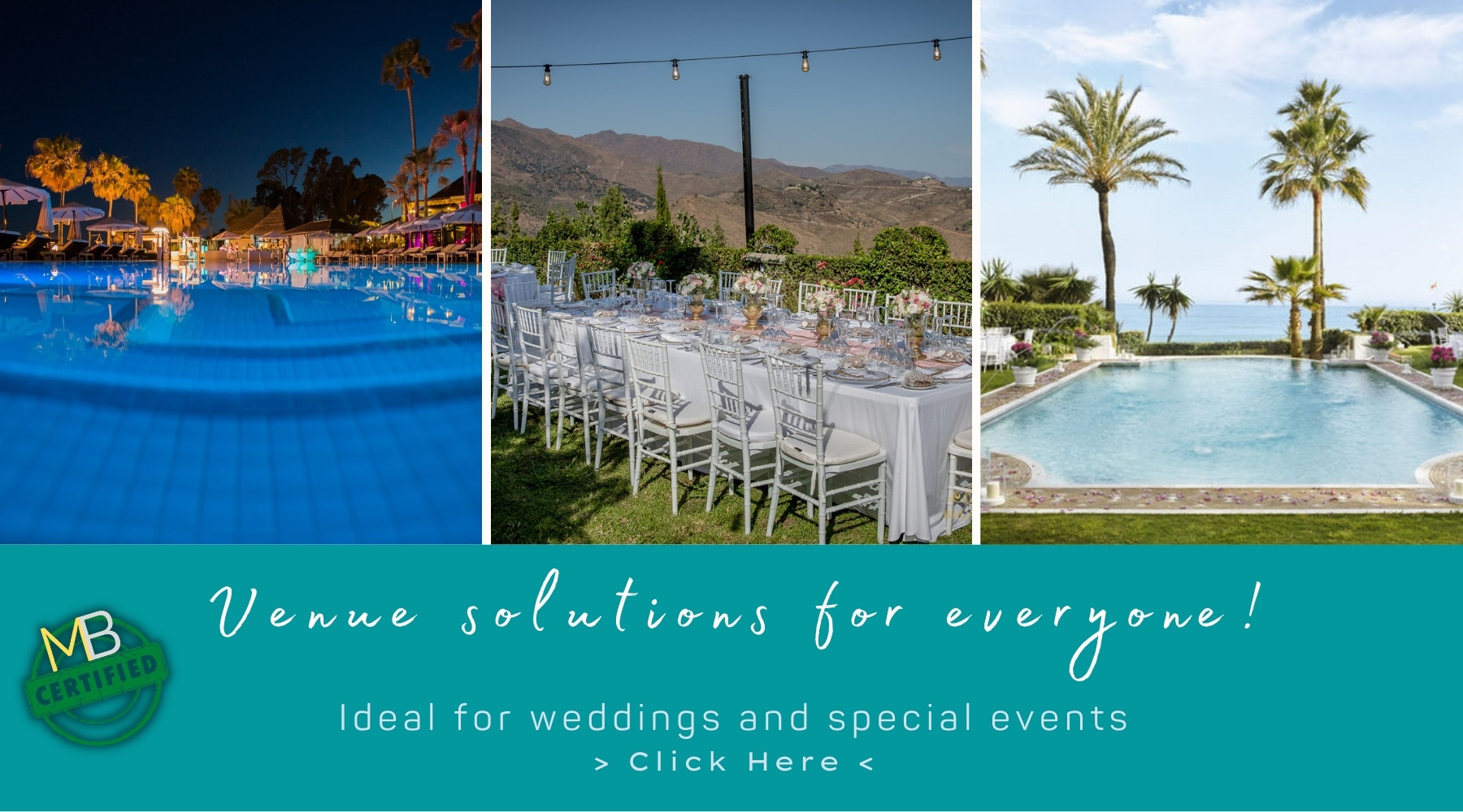 Venues for weddings and events