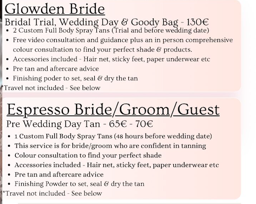 Mobile spray tan Marbella