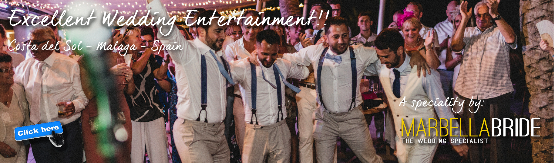 Wedding and party entertainment Marbella