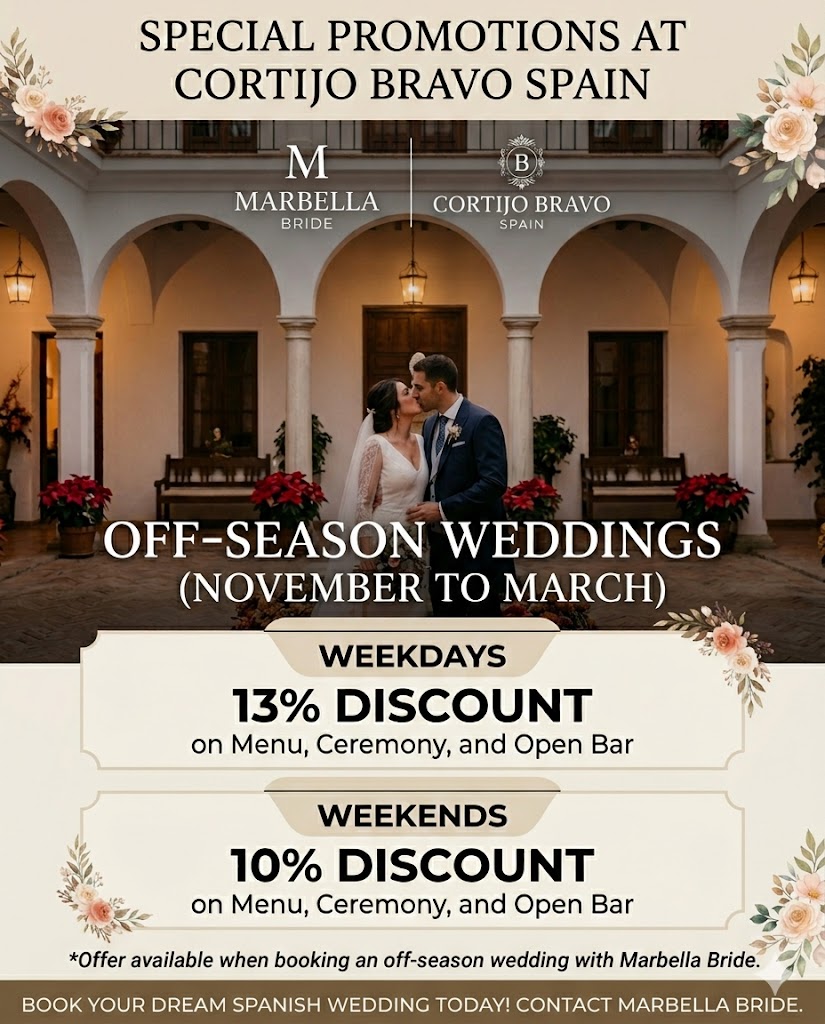 Off season wedding offer Spain