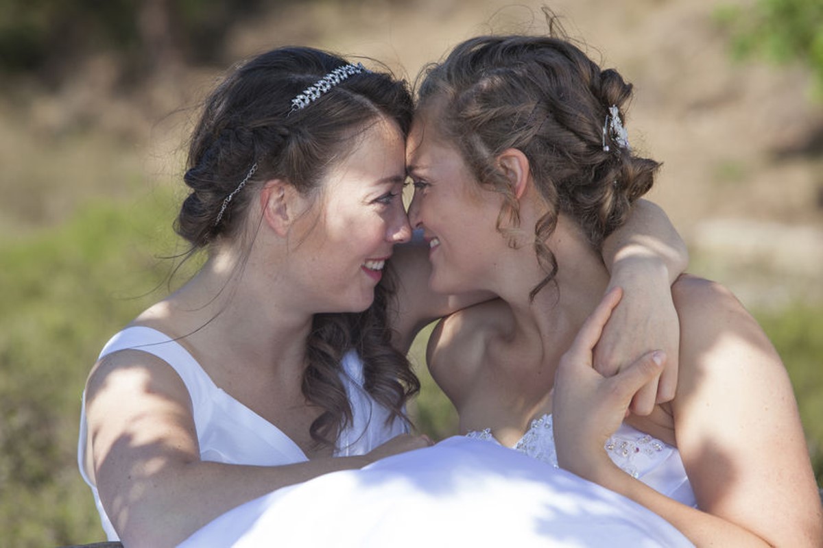Lesbian wedding Marbella