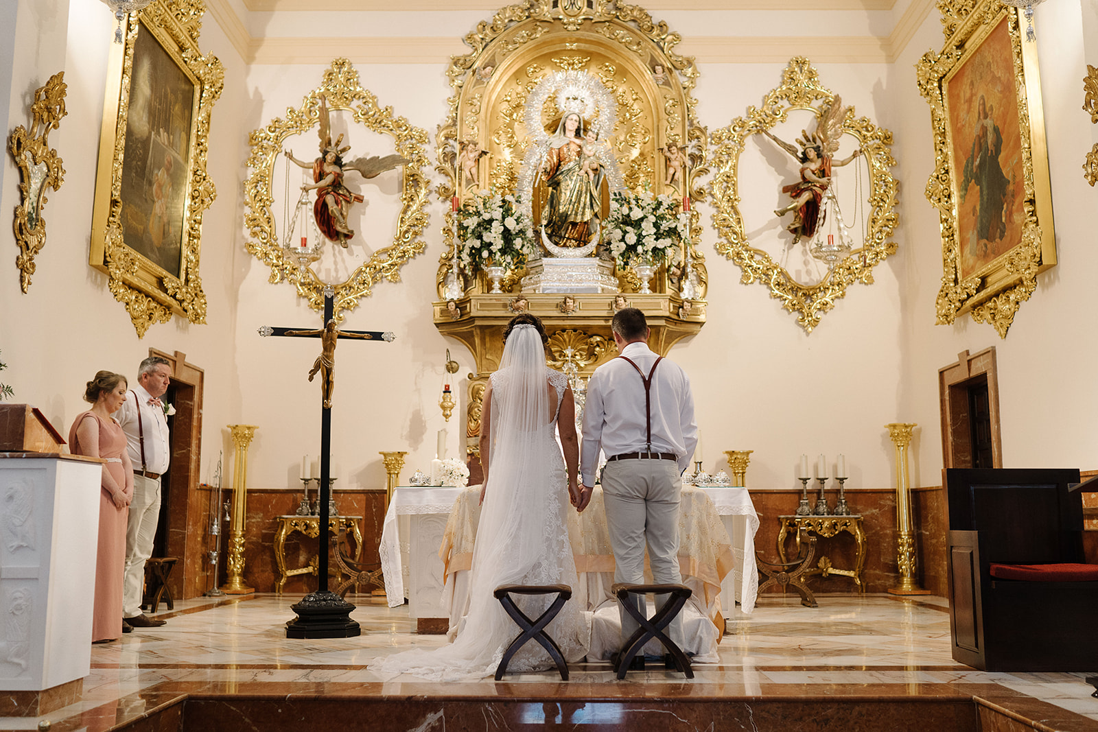 A Church wedding Spain