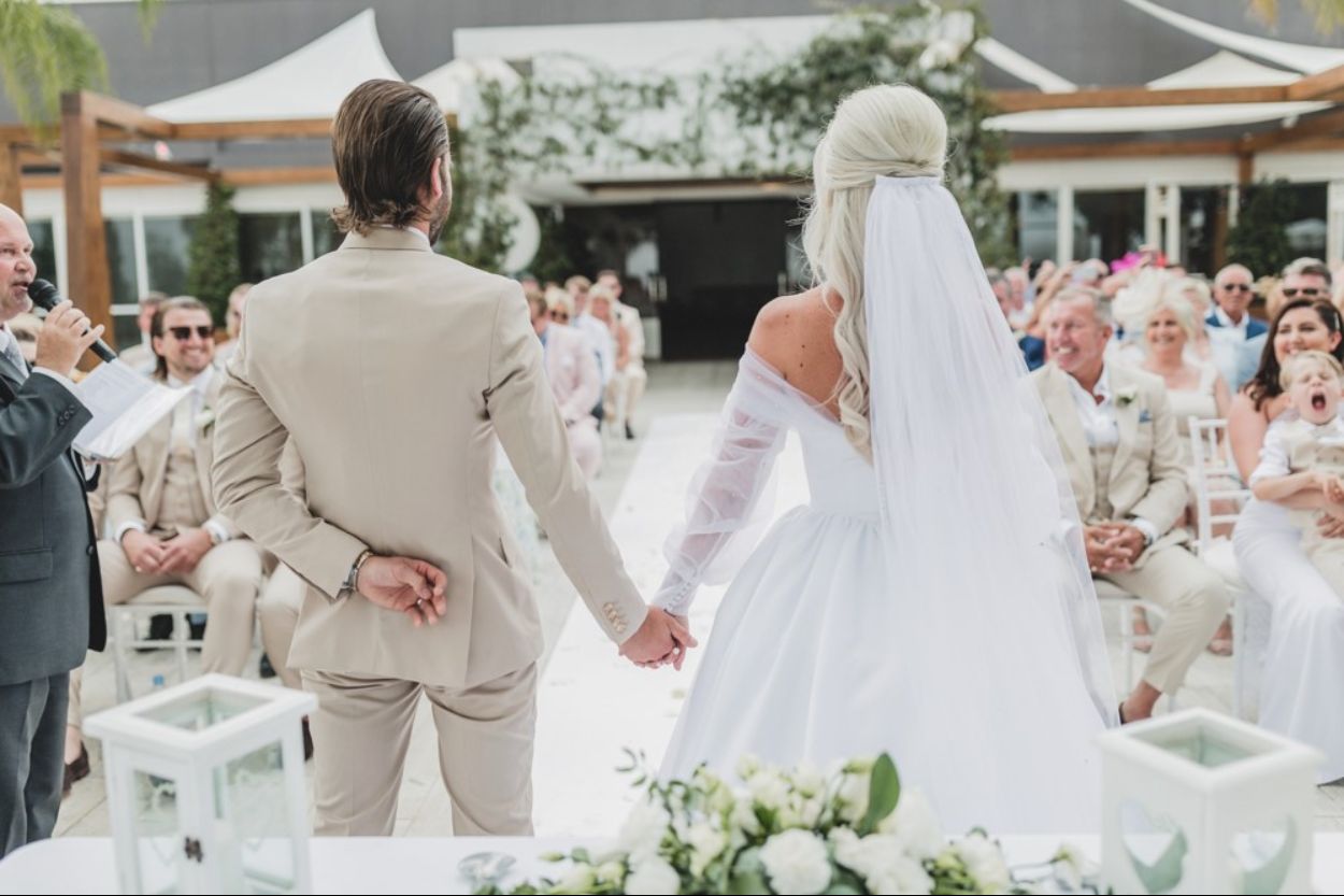 Photo of a wedding at Finca Amalur 