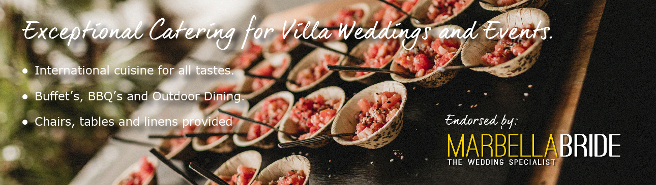 Wedding and event catering Spain