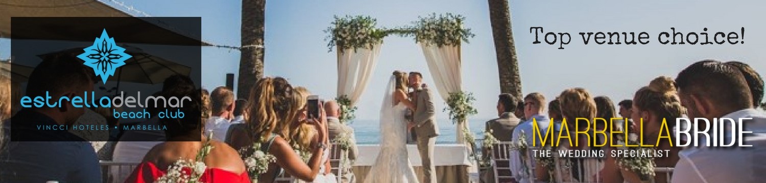 Beach wedding venue Spain